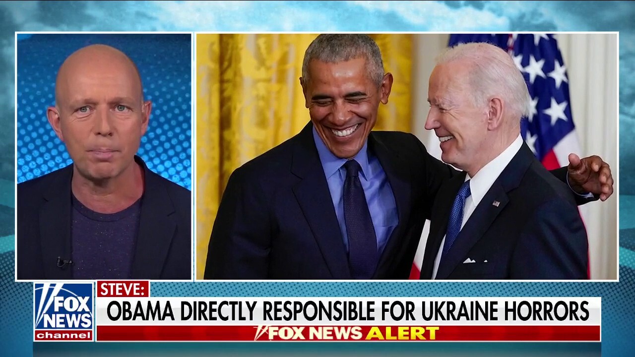 Steve Hilton blasts Obama's 'pathetic, feeble' policy toward Russia: 'No wonder' Putin invaded under Biden