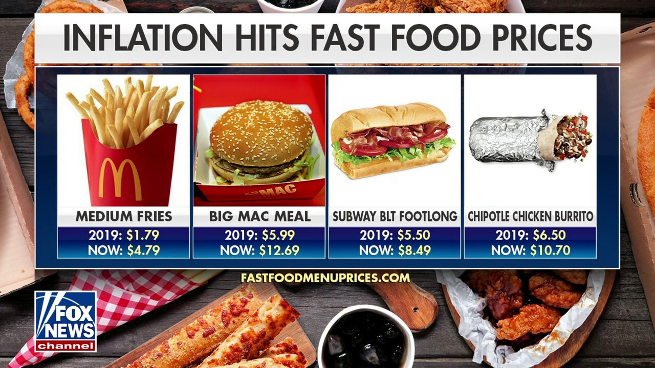 California McDonald's franchise owner Scott Rodrick joined 'FOX & Friends First' to discuss how price hikes have impacted his bottom line. 