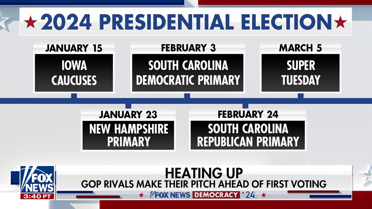 How are GOP rivals making their pitch as crunch time rolls around?