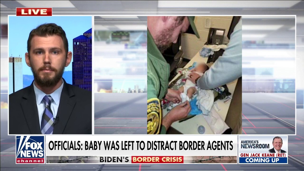 Border Patrol agent saves abandoned baby nearly hit by an ATV