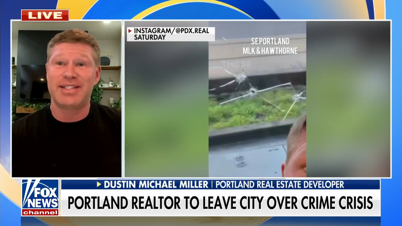 Portland realtor leaving city after bullet holes pummeled office: 'Absolute madness'