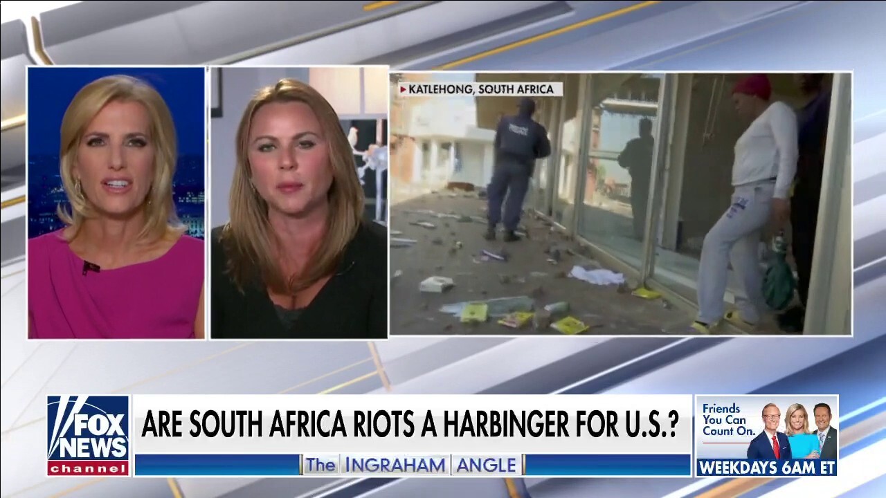 Lara Logan warns of 'eerily similar' racial tensions that have led to riots, shortages in South Africa