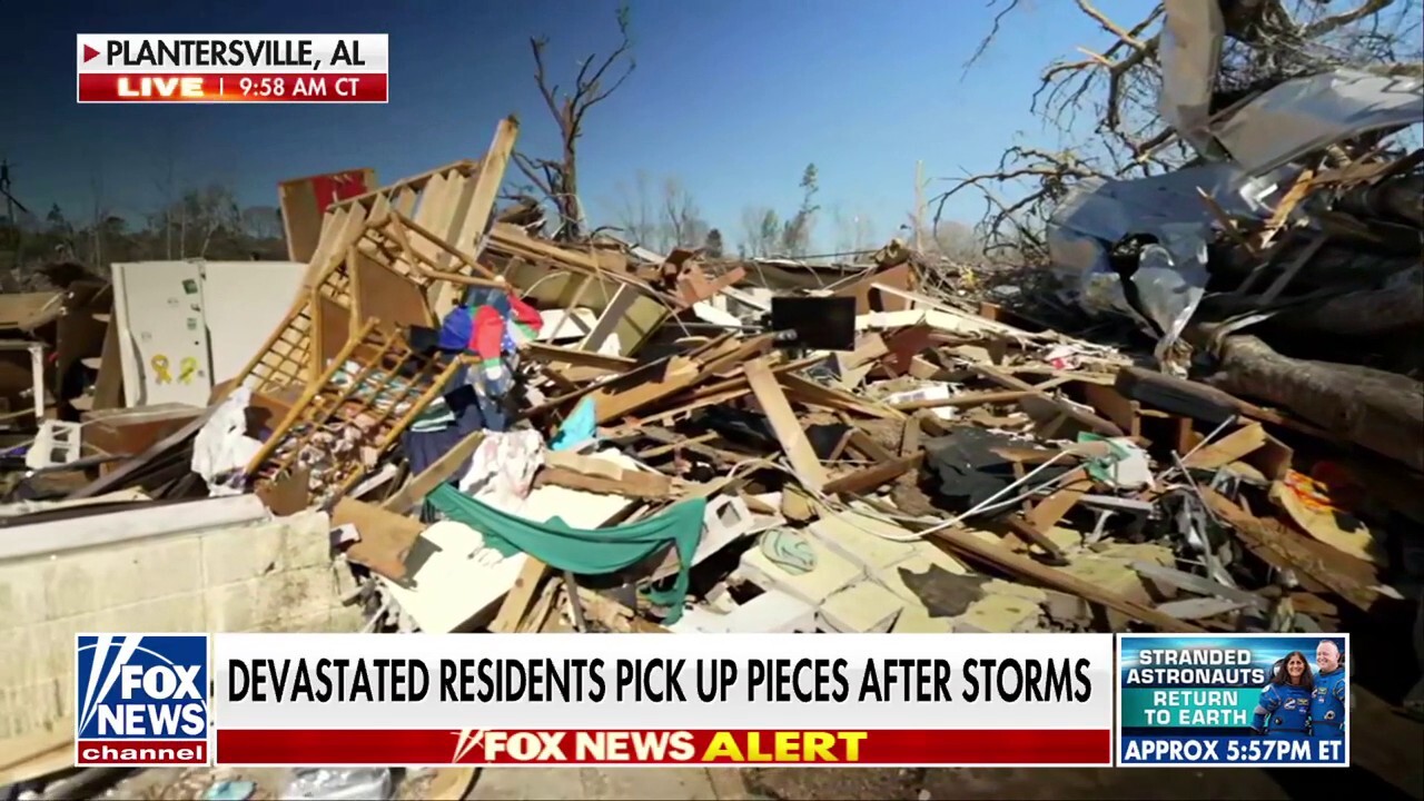 Devastated Alabama residents pick up pieces after tornado