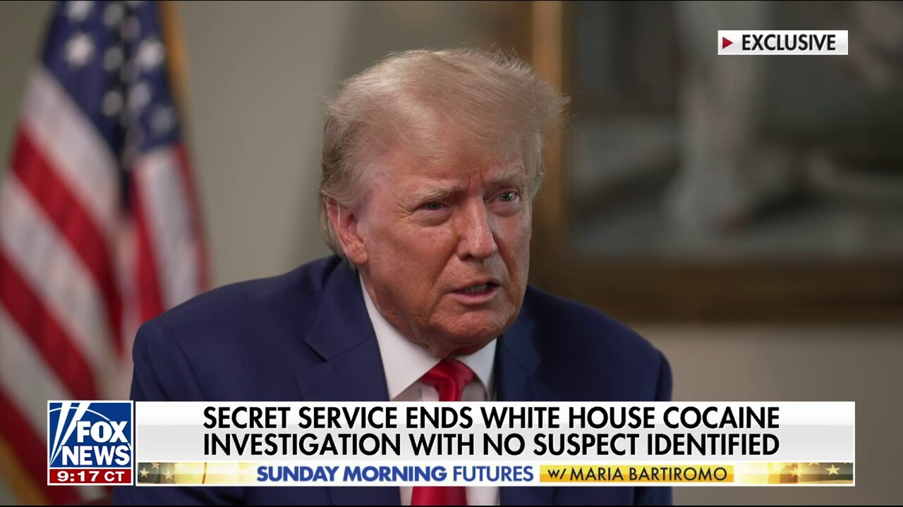 Trump sounds off on Secret Service's knowledge of White House cocaine: 'I believe they know everything'