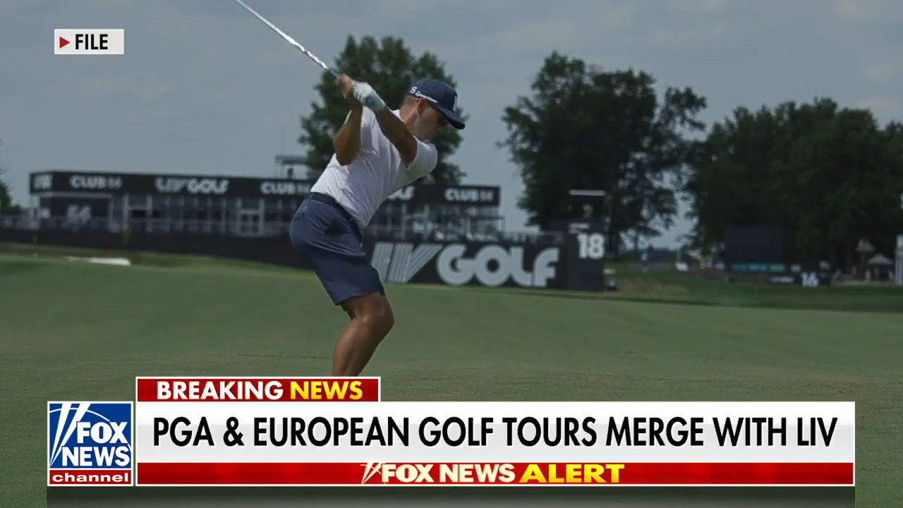 PGA, European golf tours merge with LIV Fox News Video