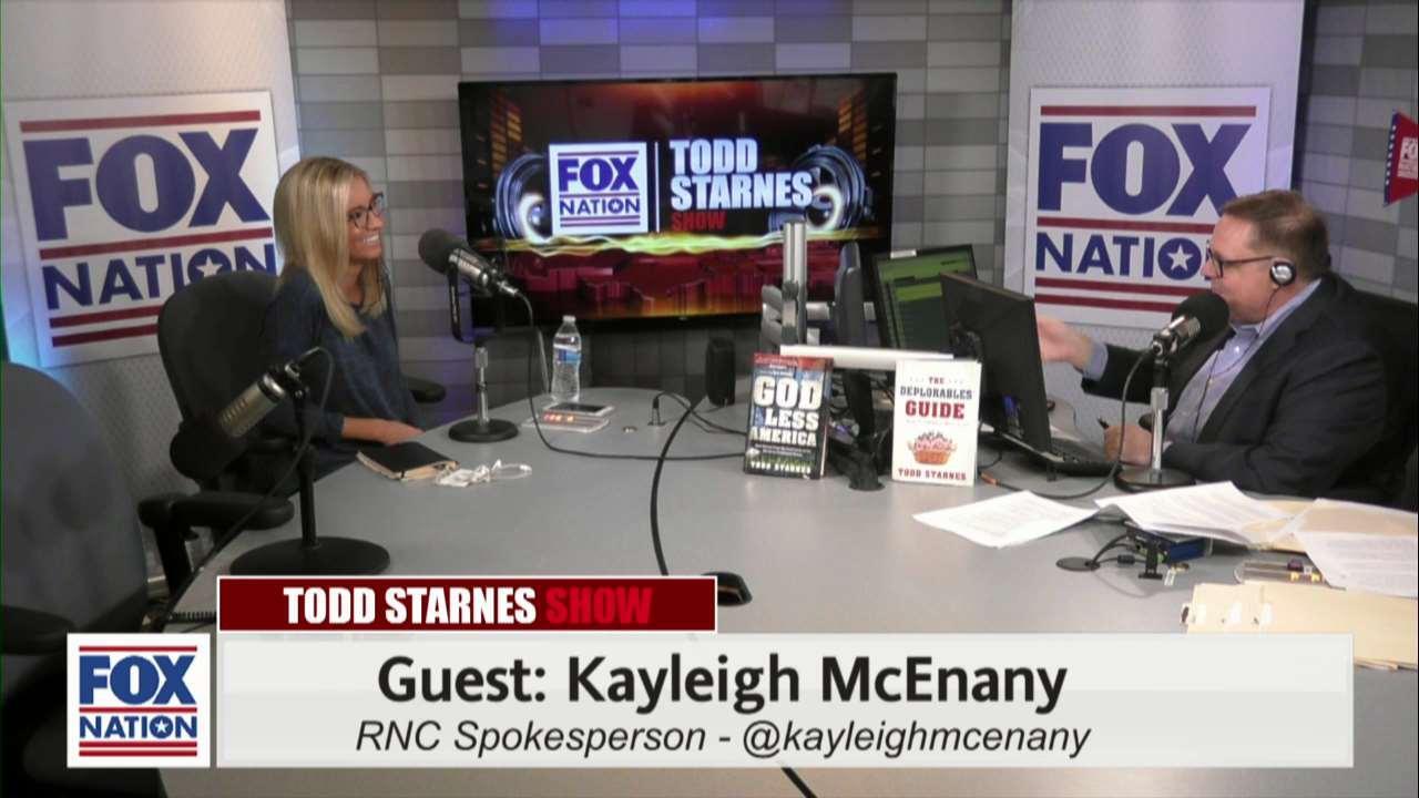 Todd Starnes and Kayleigh McEnany