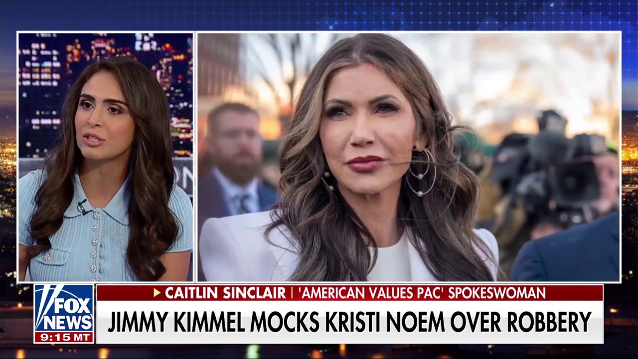 Jimmy Kimmel's joke about Kristi Noem's robbery met with outrage