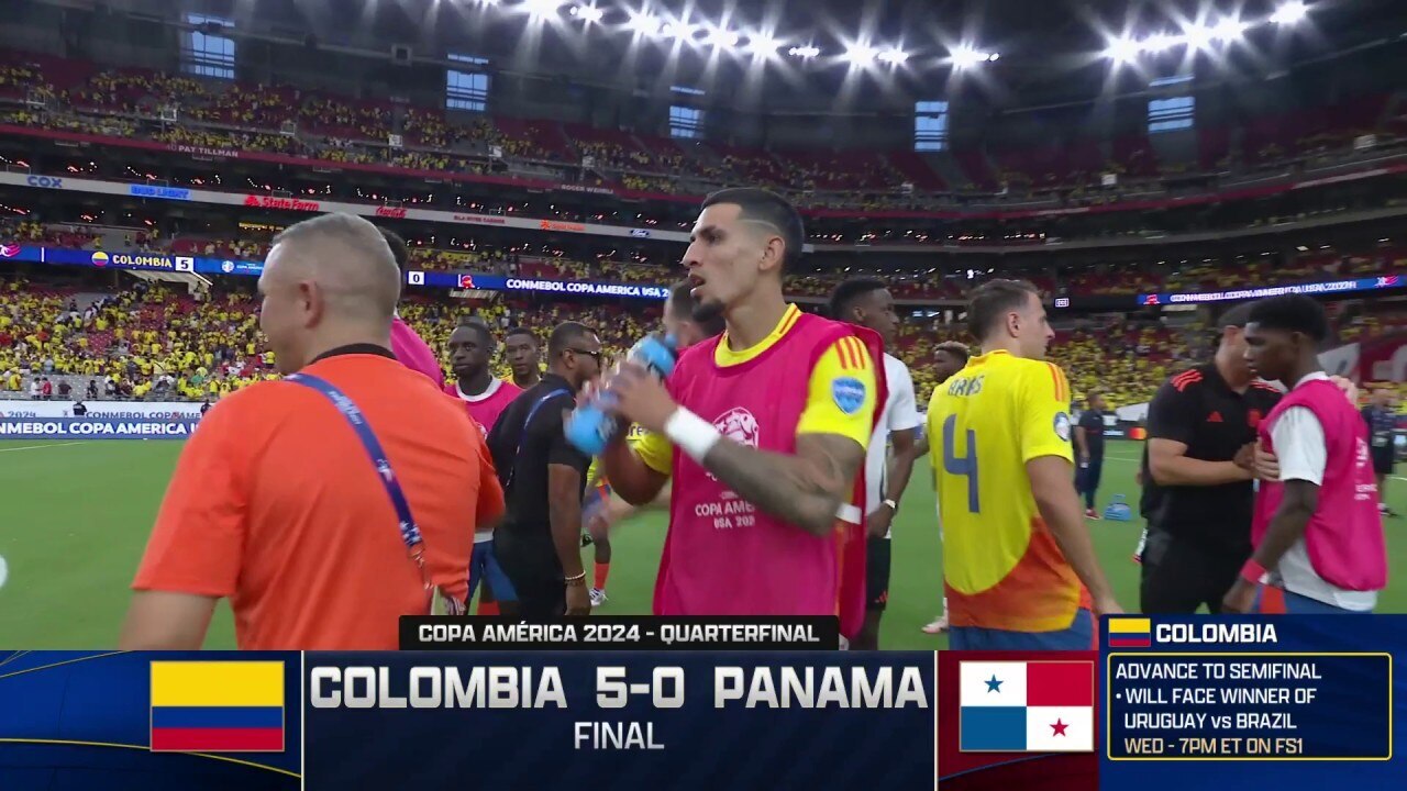 Colombia rolls past Panama into the semi-finals | 2024 Copa América