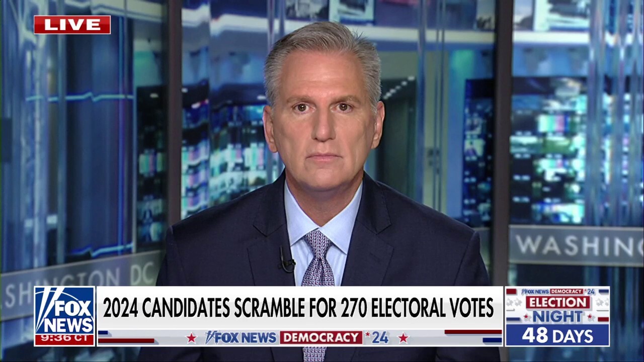 Kevin McCarthy: Trump has better electoral path than Harris