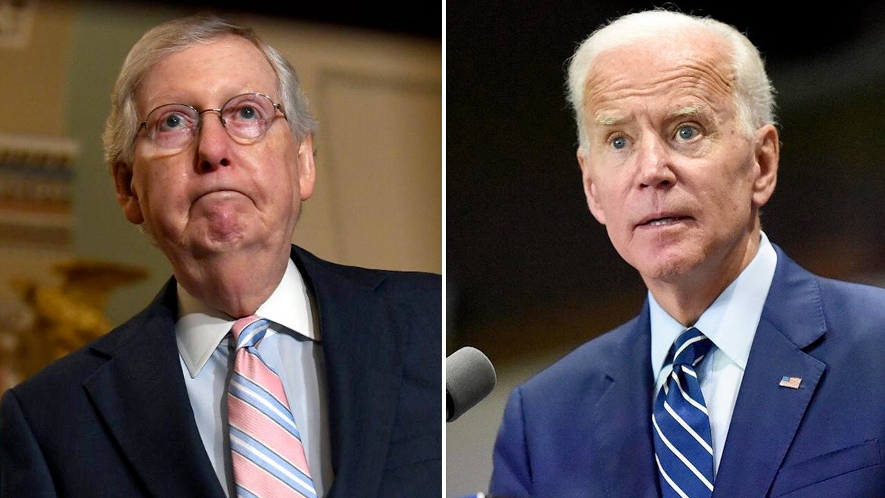 Biden confident McConnell will 'get back to his old self' after recent health scare
