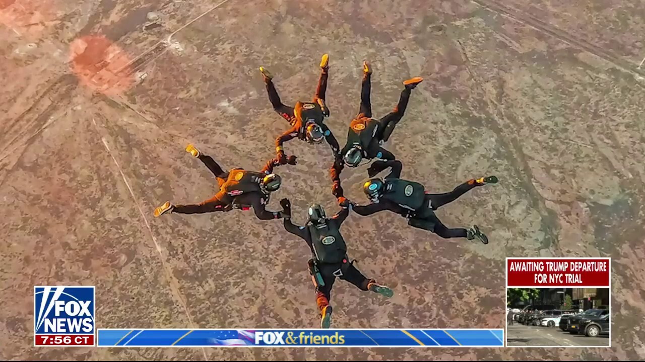 Record setting jump raises money for fallen Special Ops’ families