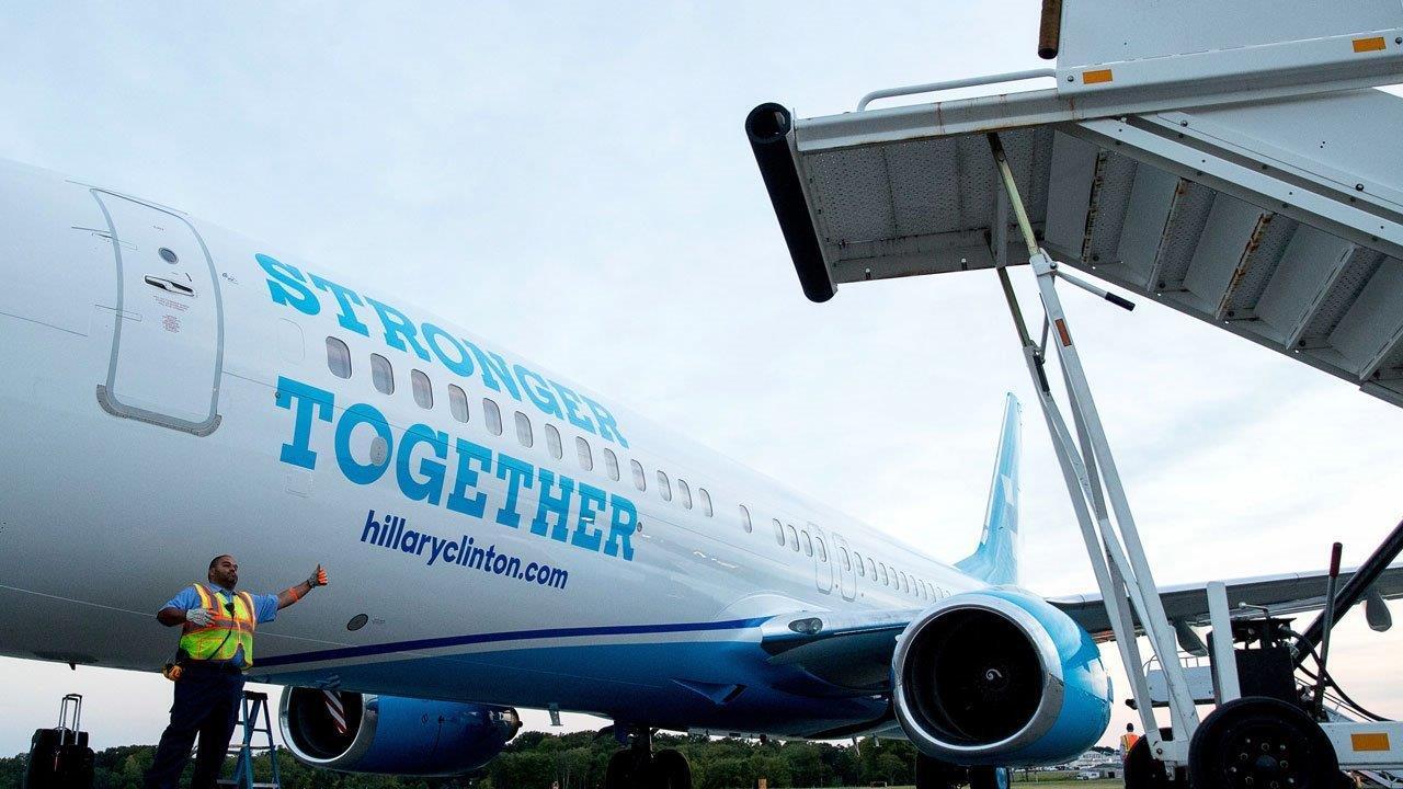 Meet the press? Media allowed to ride in Clinton's new jet