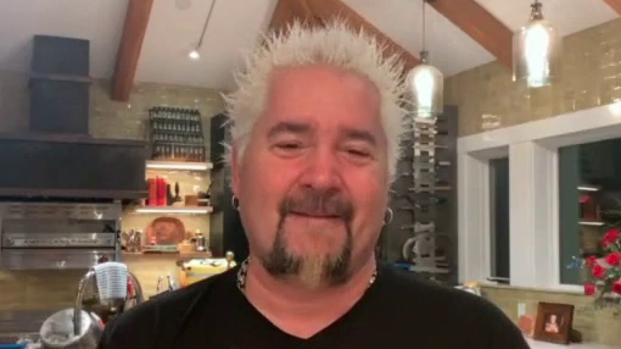 Food Network star Guy Fieri says that small businesses 'keep everybody going' and 'when you start looking at them falling off, they don't have the finances to make it through.' 