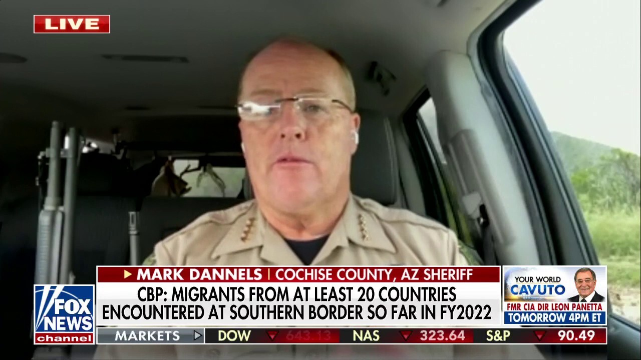 Arizona sheriff: President Biden's open-border message is 'global'