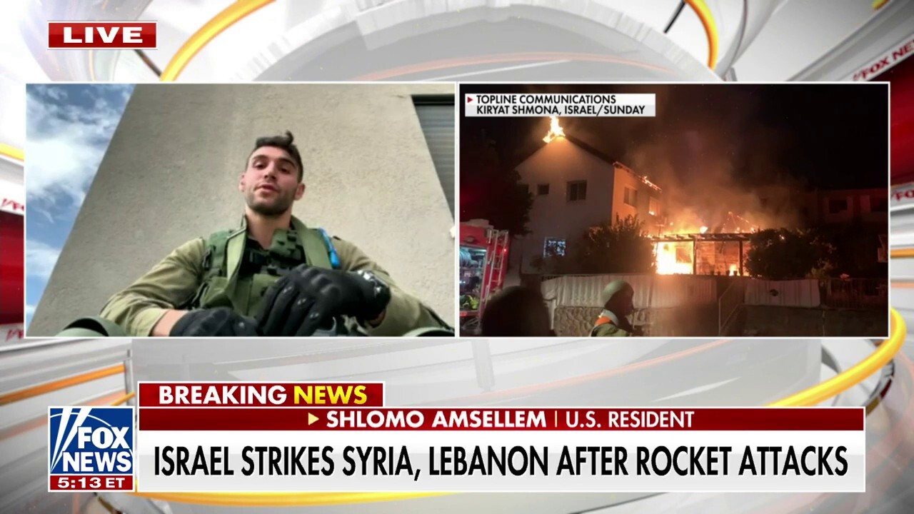 IDF soldier details war against Hamas as military strikes Syria, Lebanon: 'We want peace'