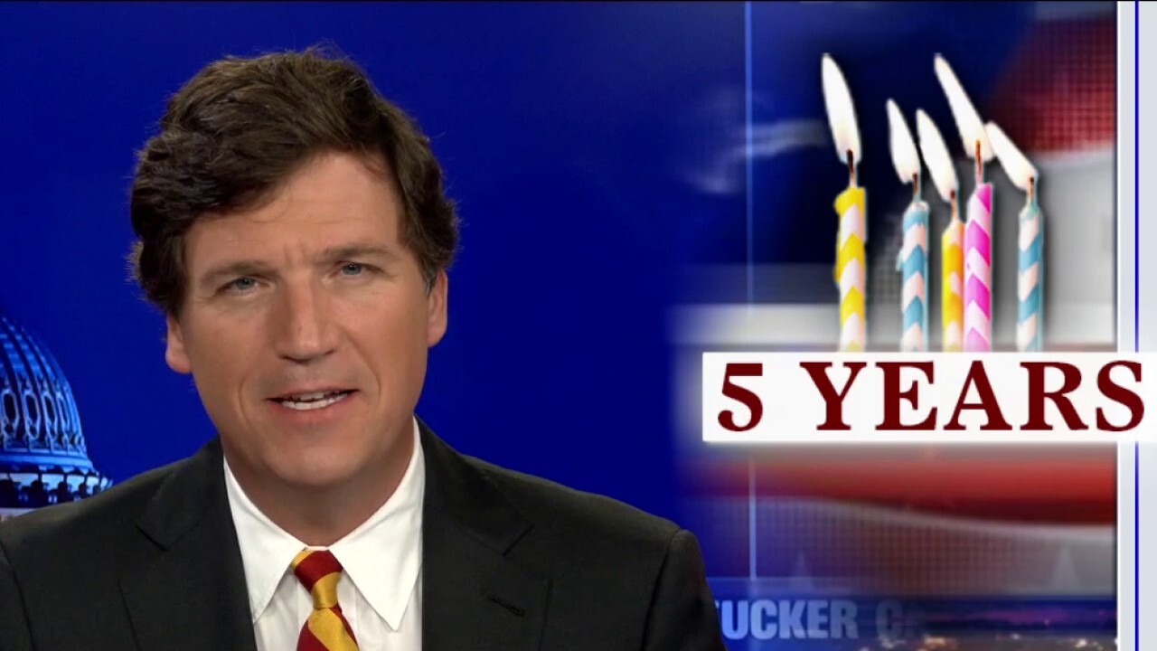 'Tucker Carlson Tonight' celebrates 5 years on Fox News