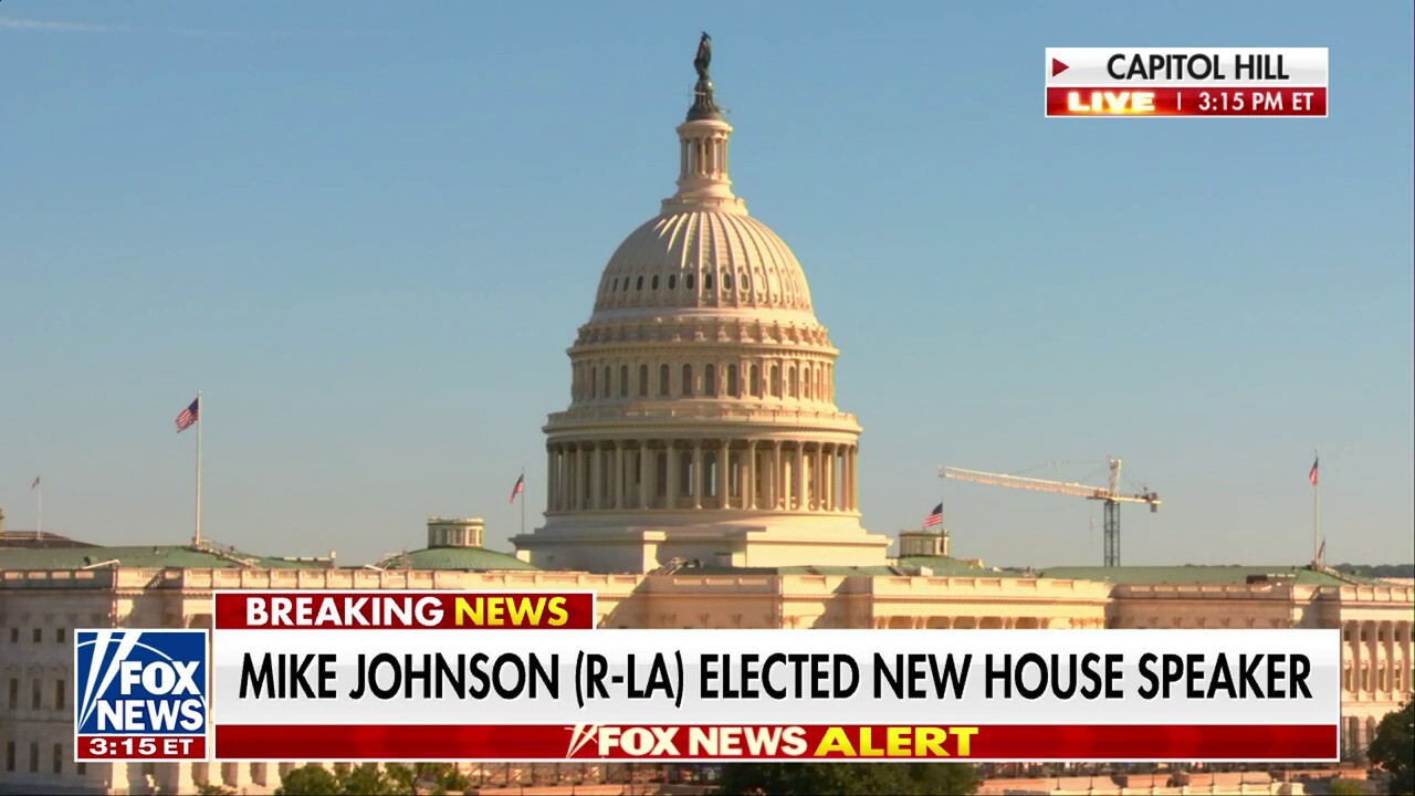 Mike Johnson Elected House Speaker Fox News Video