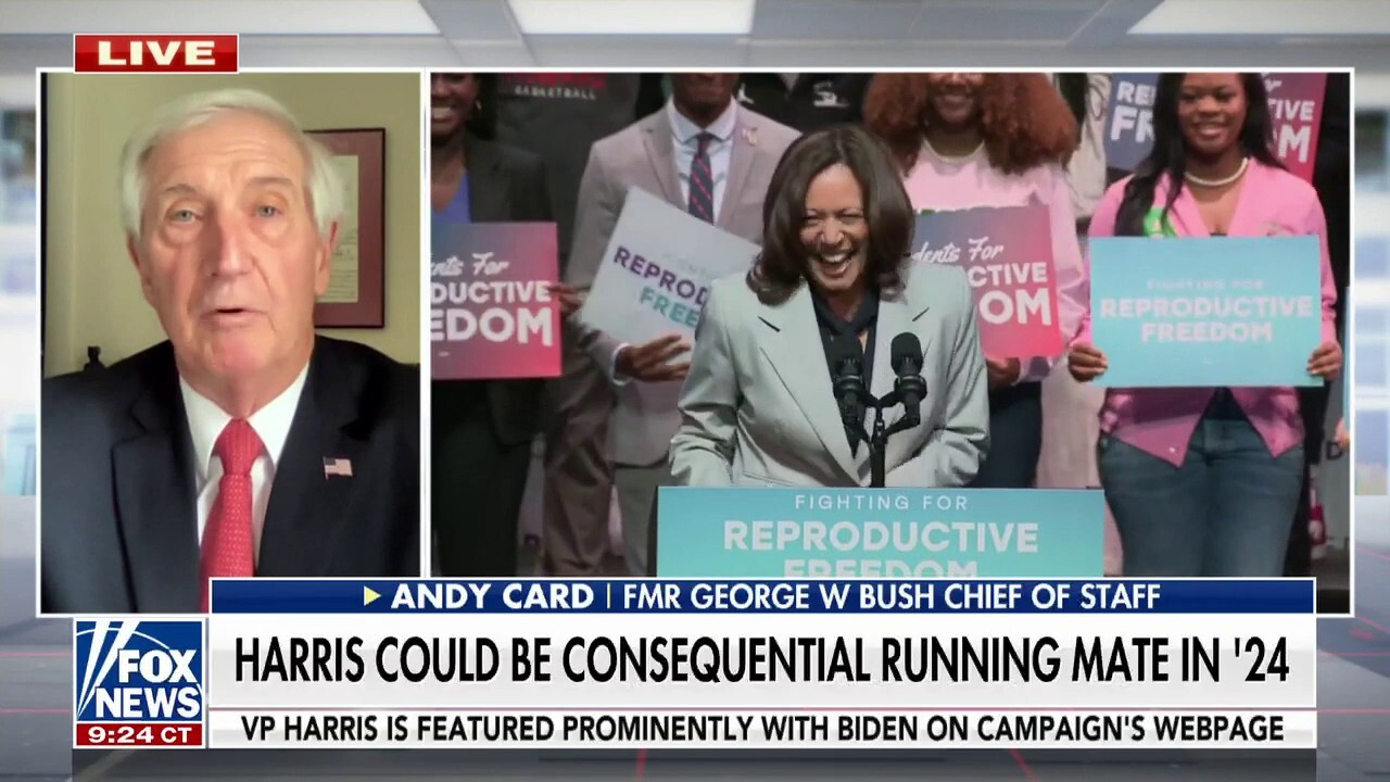 Kamala Harris is not up to the task right now: Andy Card