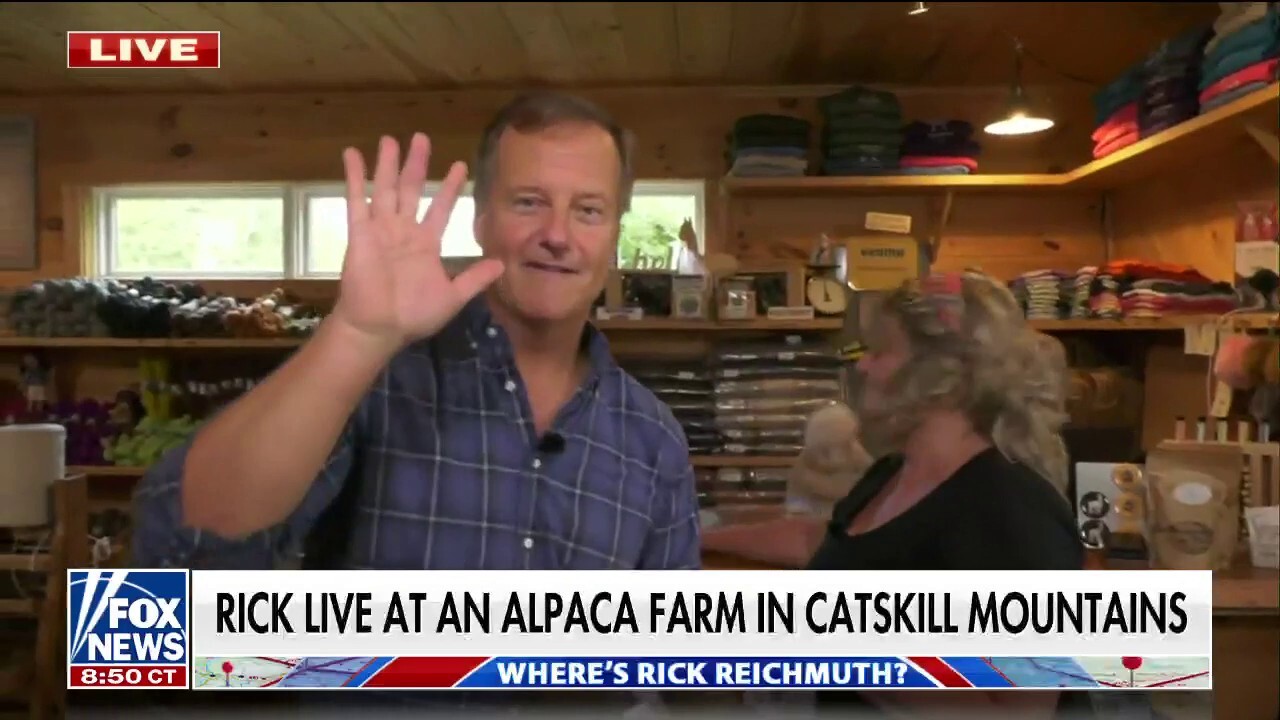 Rick Reichmuth explores unique items made from alpaca wool in the Catskill Mountains