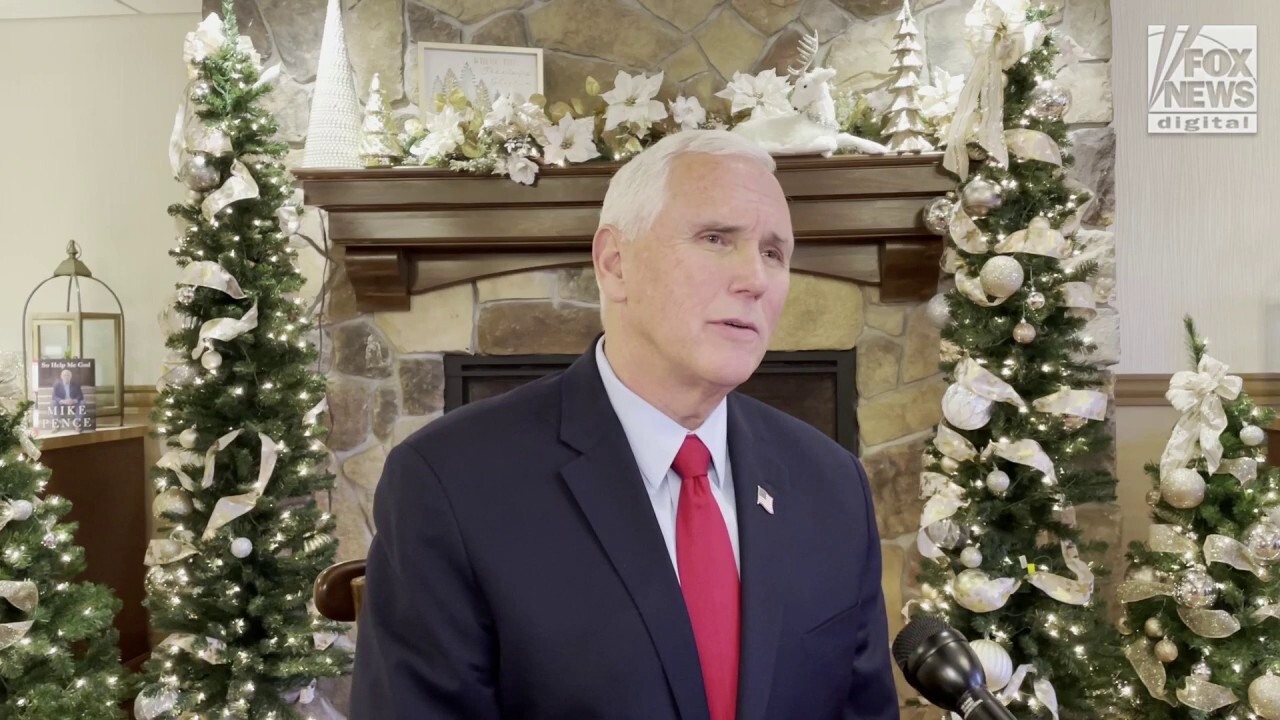 Former Vice President Mike Pence discusses the possibility of launching a presidential campaign in 2024