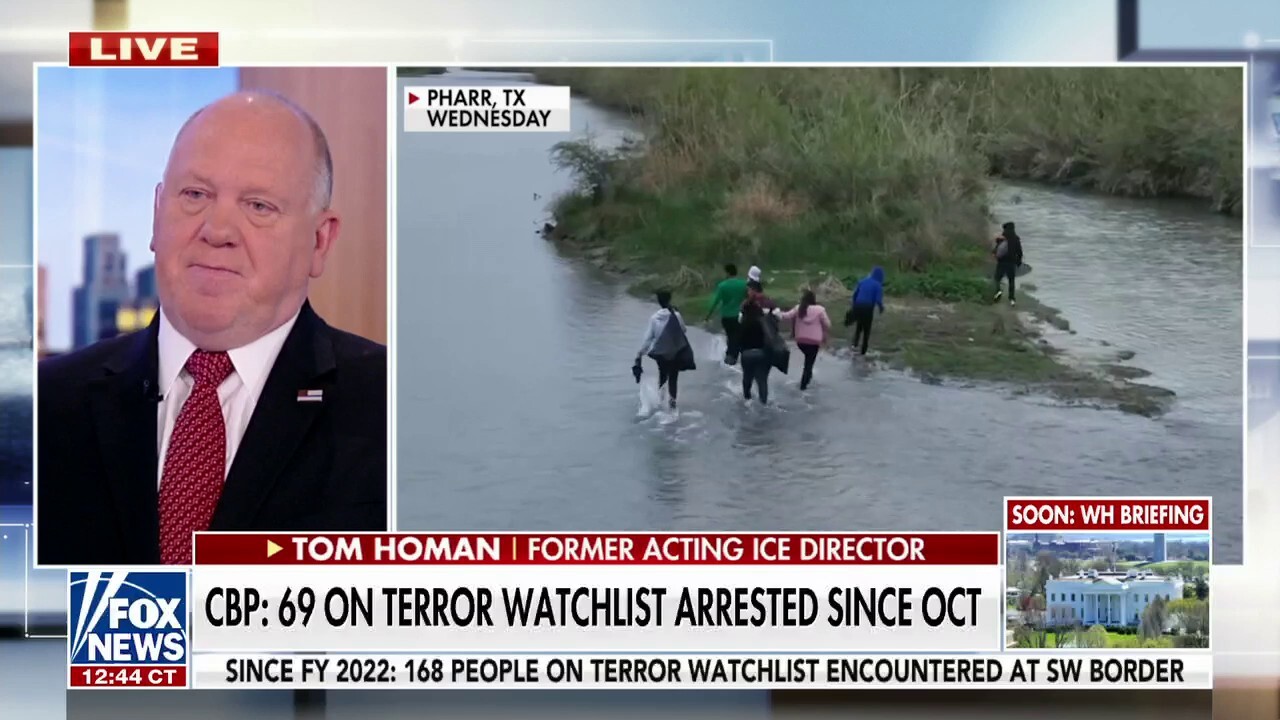 Tom Homan: The southern border 'scares the hell out of me'
