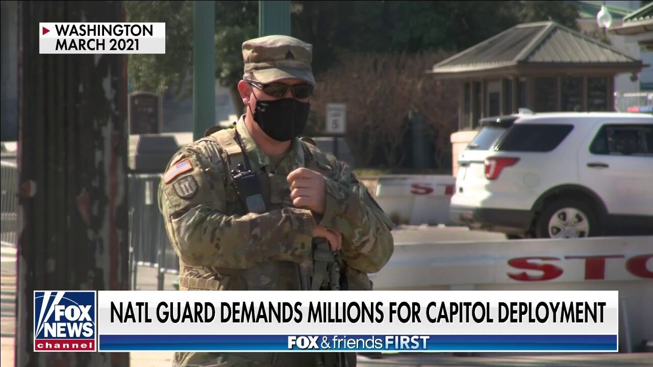 National Guard training may be cut without reimbursement for Capitol deployment