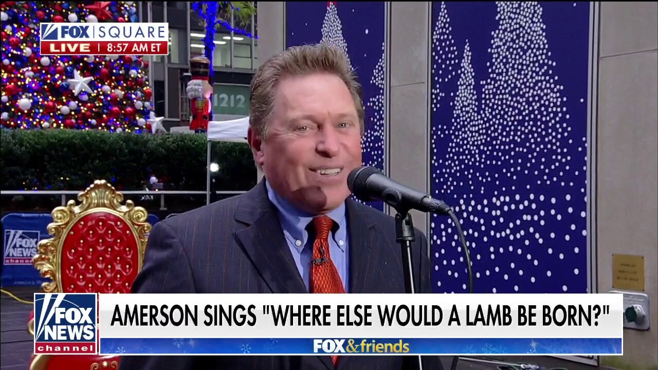 Steve Amerson spreads Christmas cheer on 'Fox & Friends'