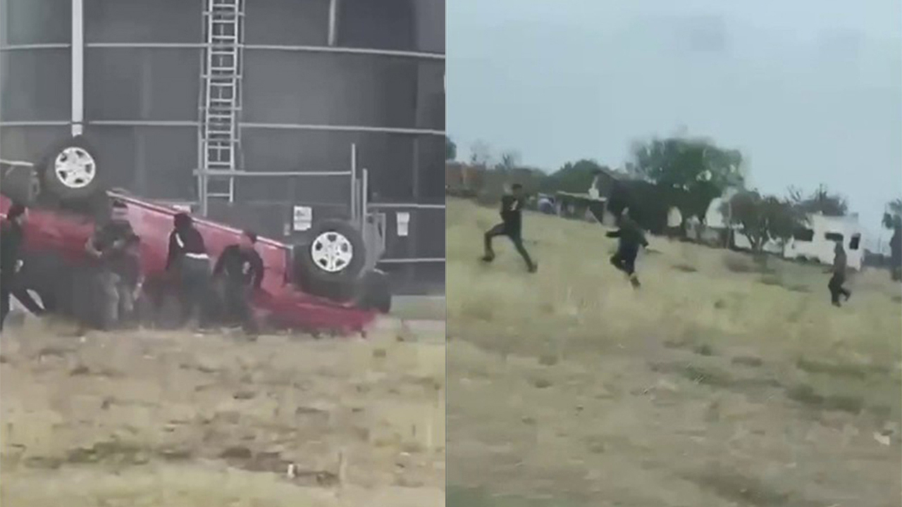 11 migrants, smuggler flee rollover crash in Texas' Rio Grande Valley