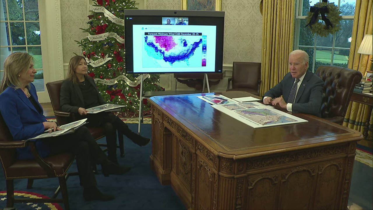 Biden warns US travelers of winter storm: 'life or death'