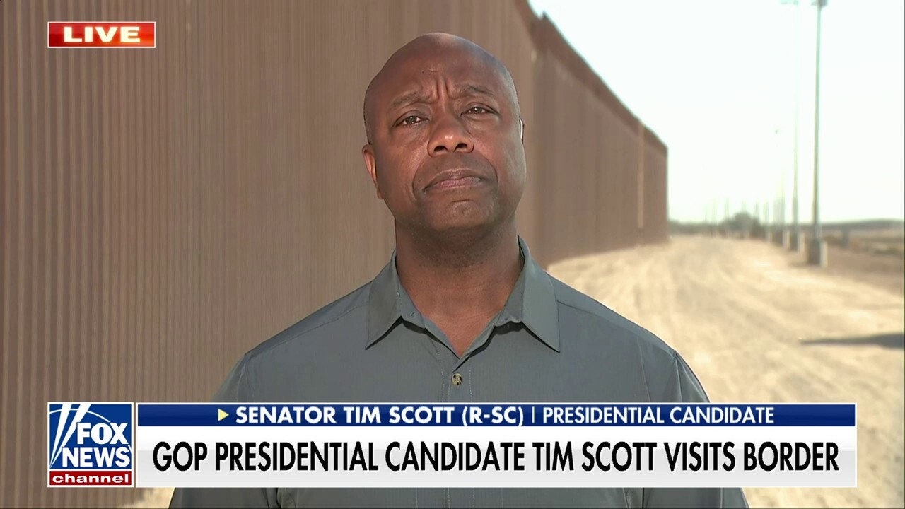 'Devastation' at southern border 'preventable' if America fires Biden: Sen. Tim Scott