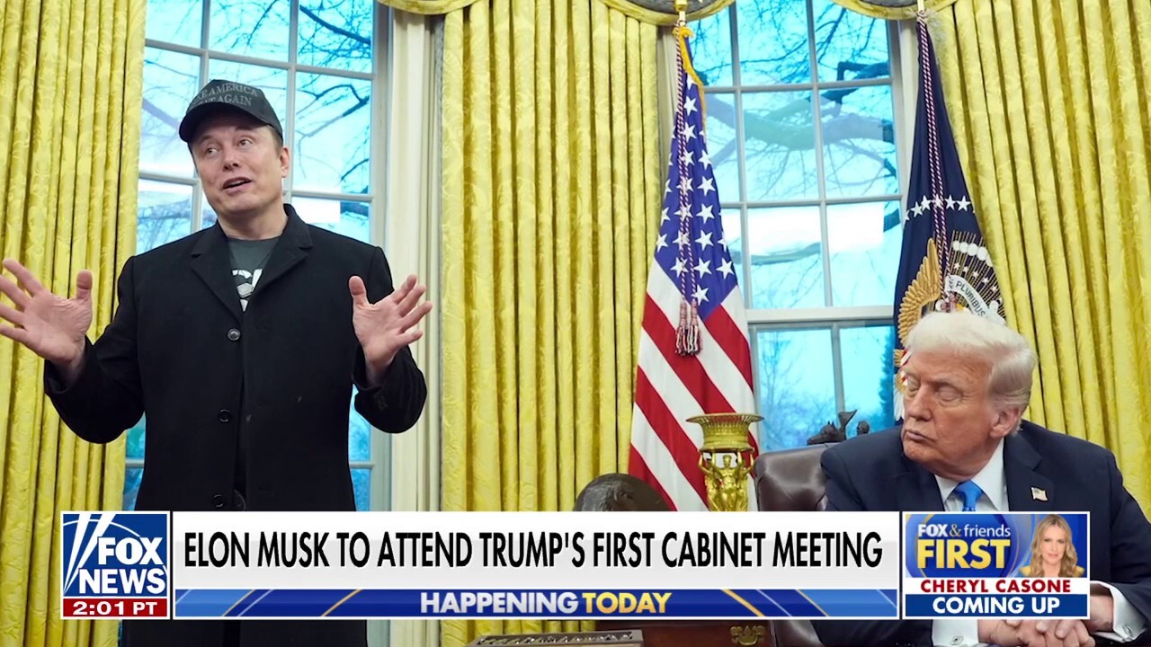 Trump to hold first Cabinet meeting of second term, Elon Musk expected to attend