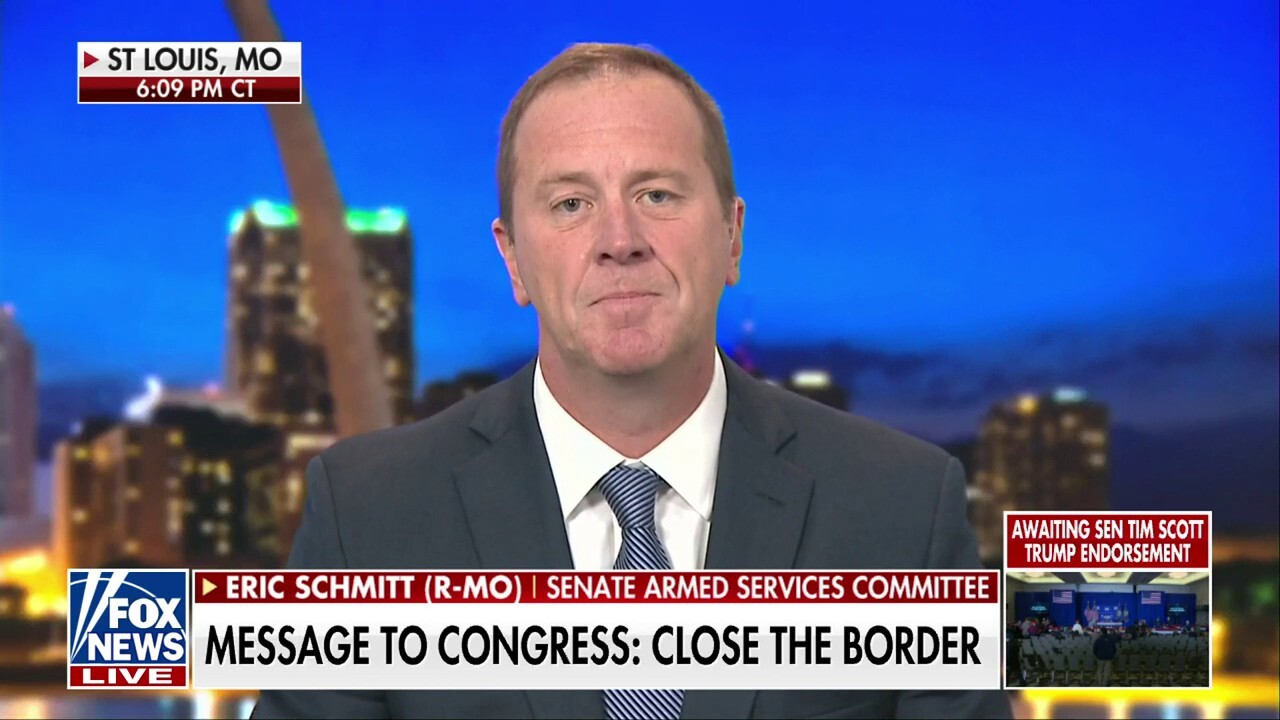 Biden and Democrats are 'full-blown open borders': Eric Schmitt