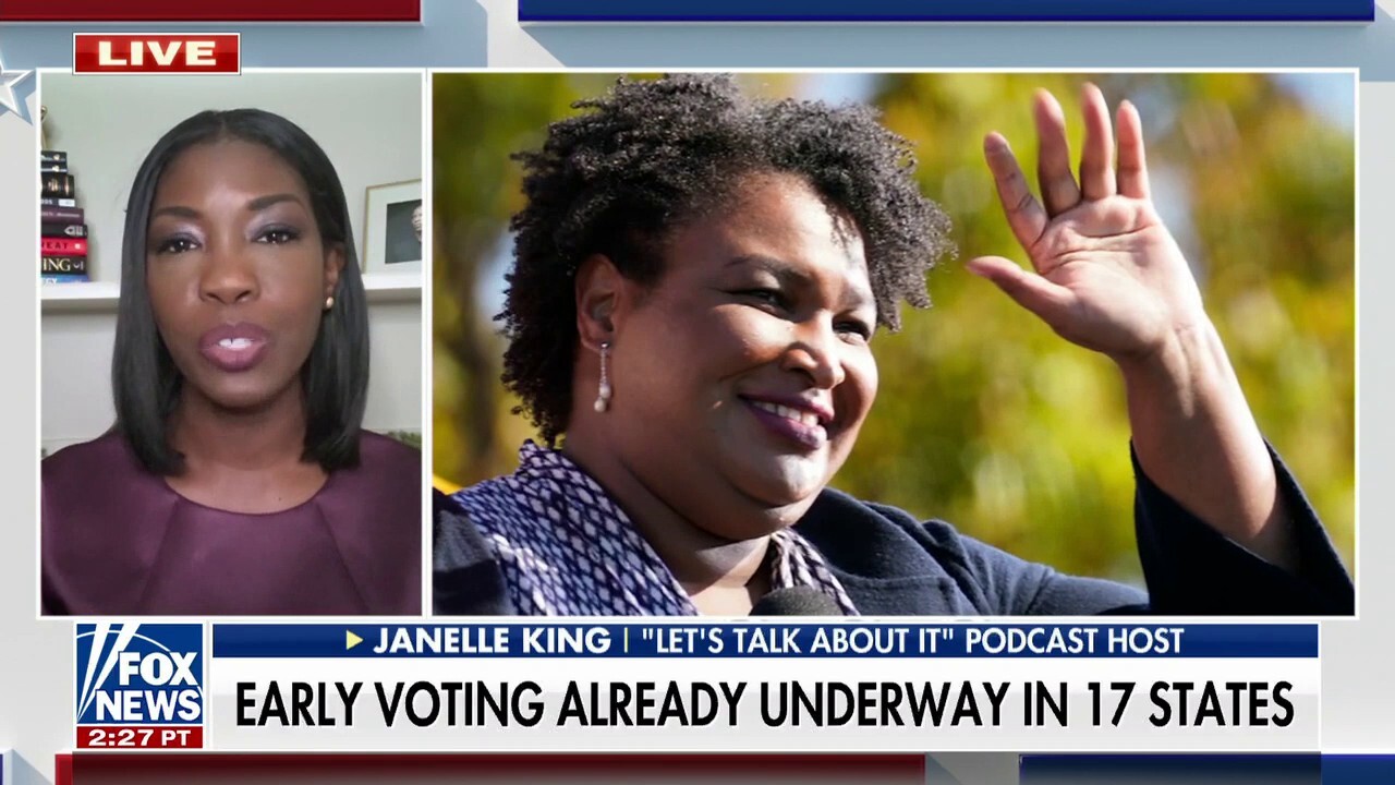 Stacey Abrams ripped for 'spinning the truth' ahead of November elections: Janelle King