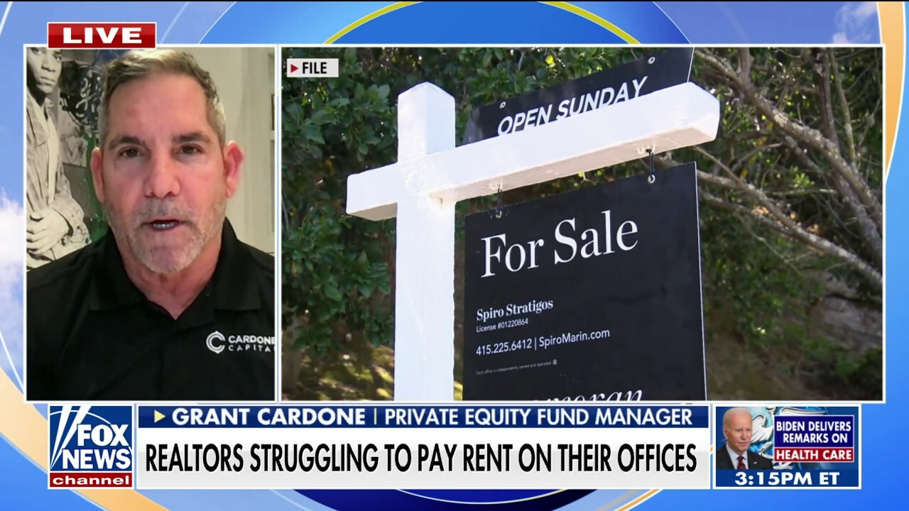 Private equity fund manager Grant Cardone joined 'FOX & Friends' to discuss current struggles with the housing market and the impact interest rates have on consumers. 