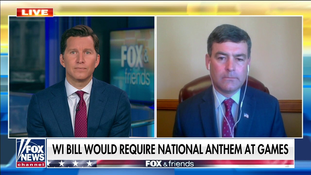 Wisconsin lawmaker on 'Fox & Friends': Bill requiring anthem at games is for Americans to 'come together'