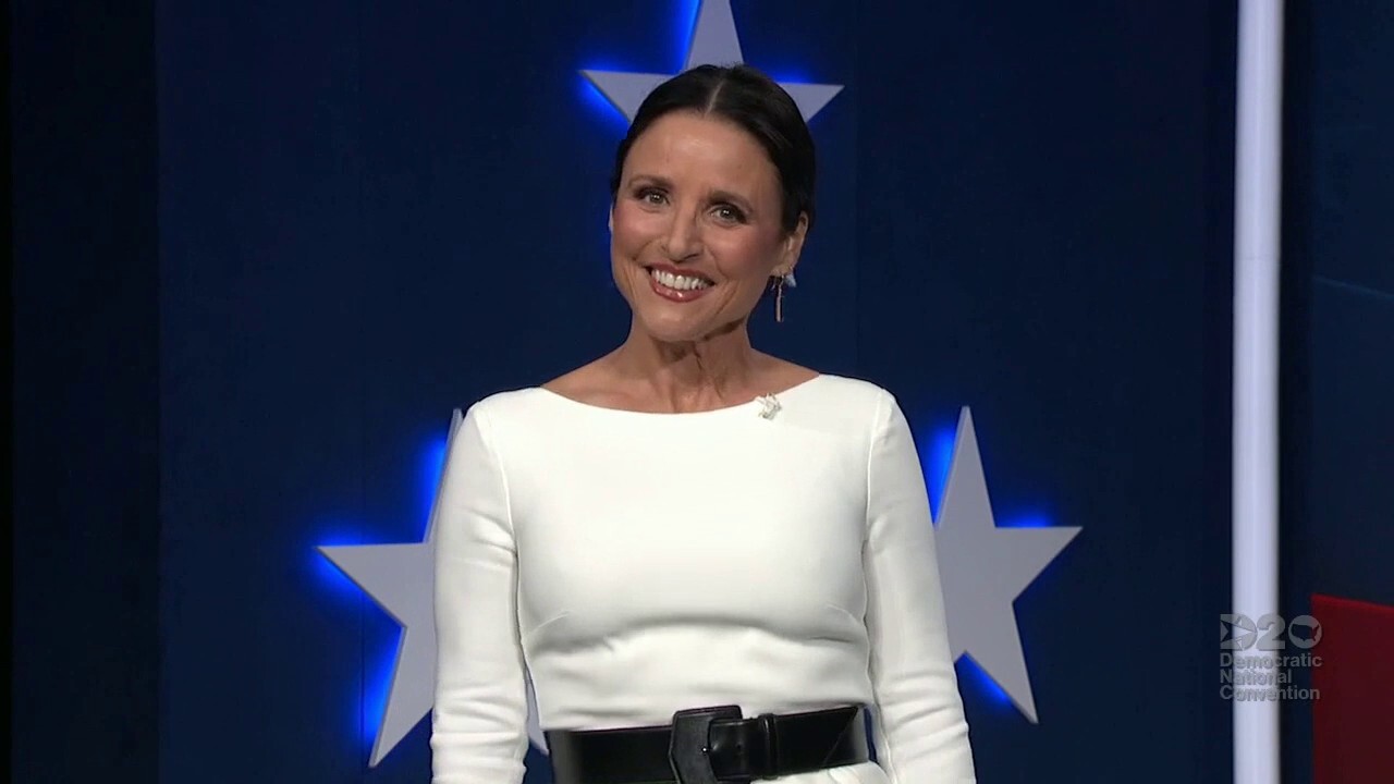 Julia Louis-Dreyfus opens night 4 of DNC with jabs at Pence, Trump