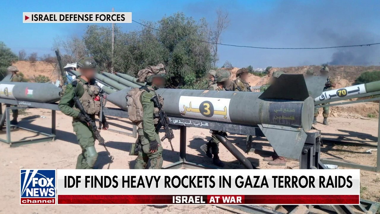 IDF finds heavy rockets in Gaza terror raids