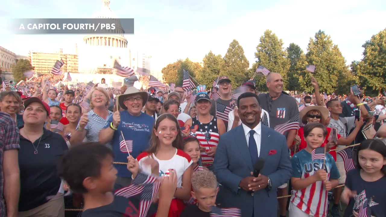 Host Alfonso Ribeiro talks 'A Capitol Fourth'