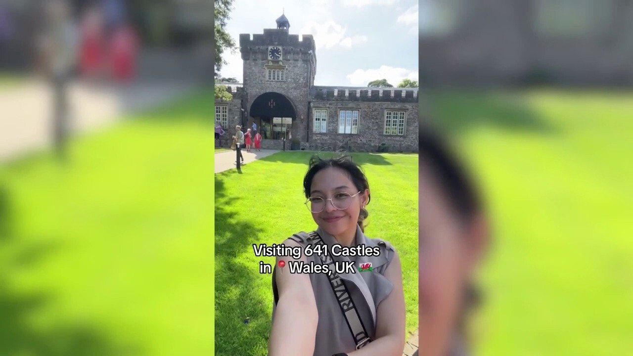 Couple make it a mission to visit all 641 castles in Wales