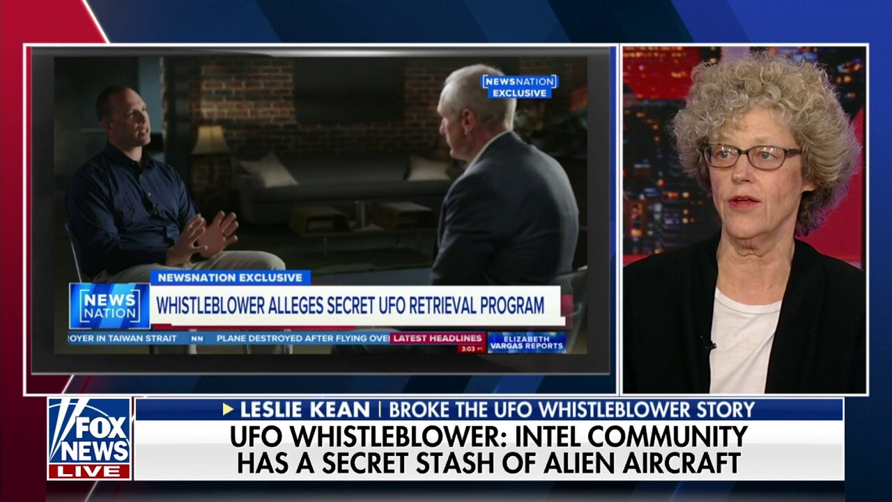 UFO whistleblower has 'impeccable credentials': Reporter Leslie Kean