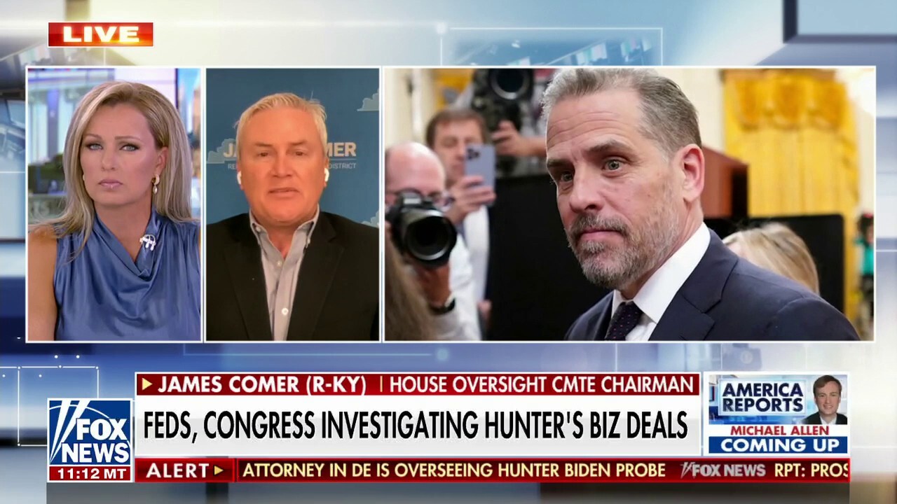 Rep. Comer: Hunter Biden child support case could be 'very helpful' for House investigation