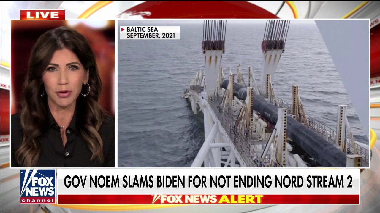 Kristi Noem: Biden gave Putin 'all the power' by ending Keystone pipeline