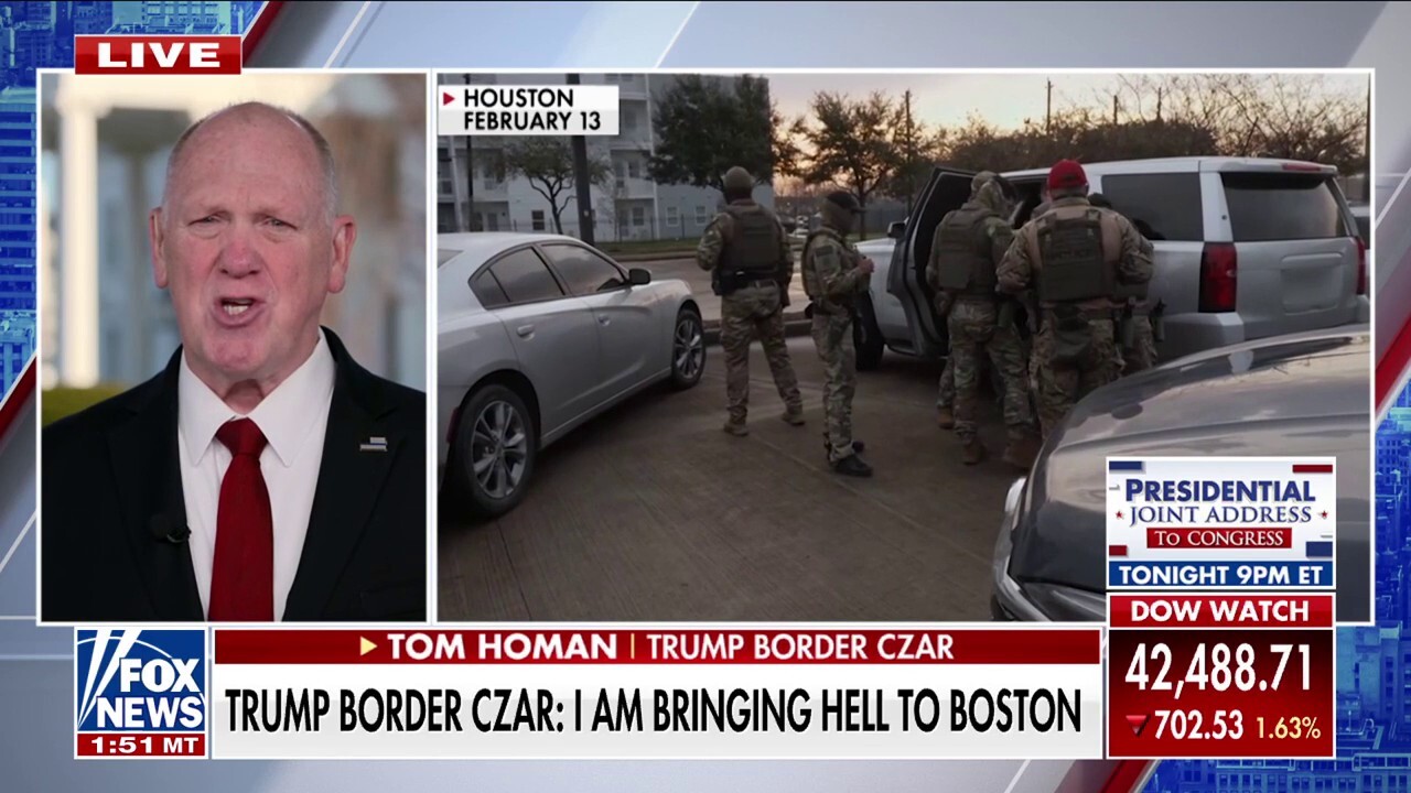 Tom Homan: Massachusetts governor should be 'bringing hell' to illegal immigrant rapists with me