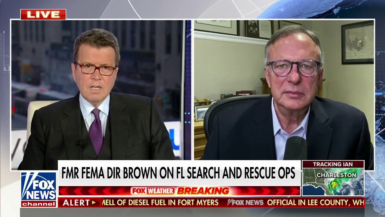 Former FEMA director Michael Brown: Media must 'lower the temperature' on Hurricane Ian coverage