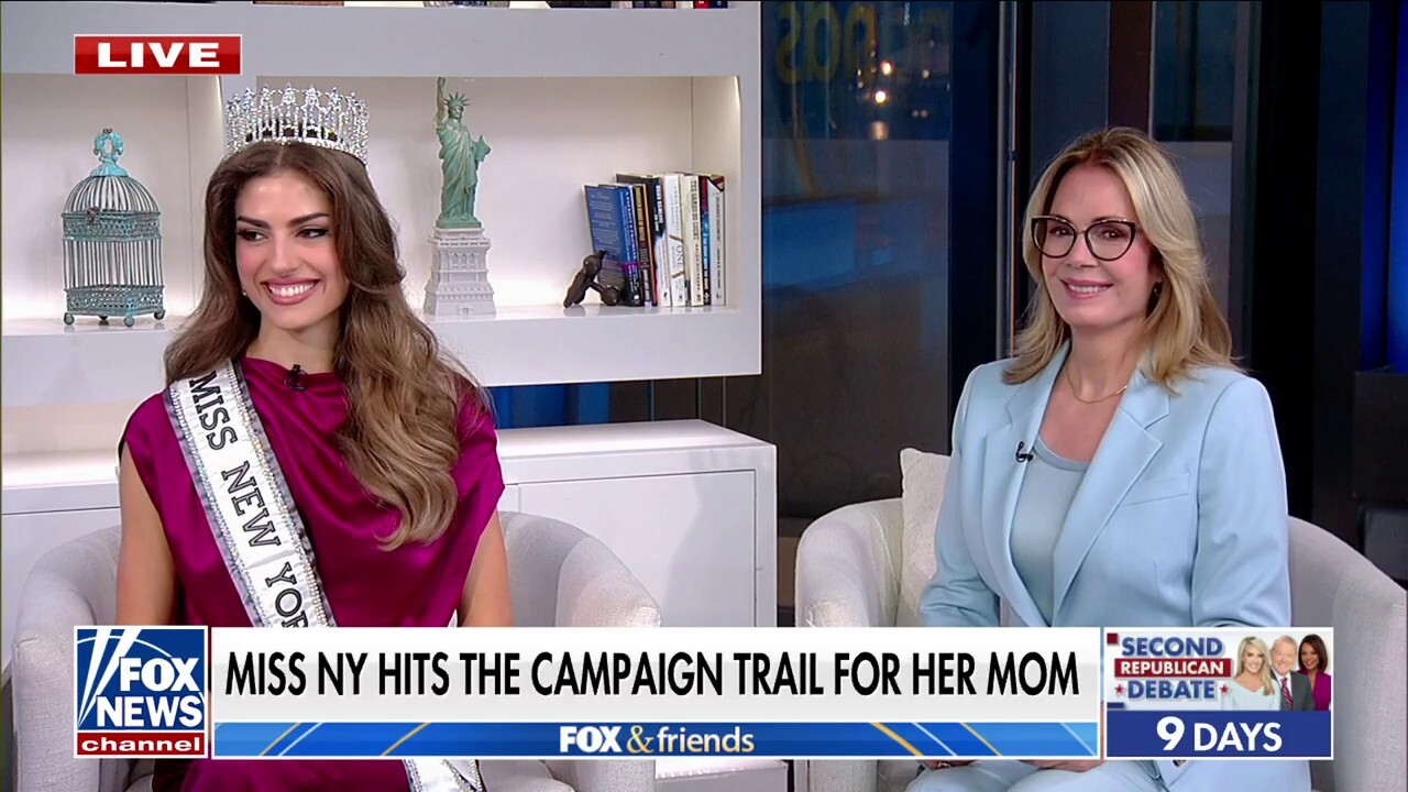  Miss New York USA hits campaign trail with her mom as she runs for city council