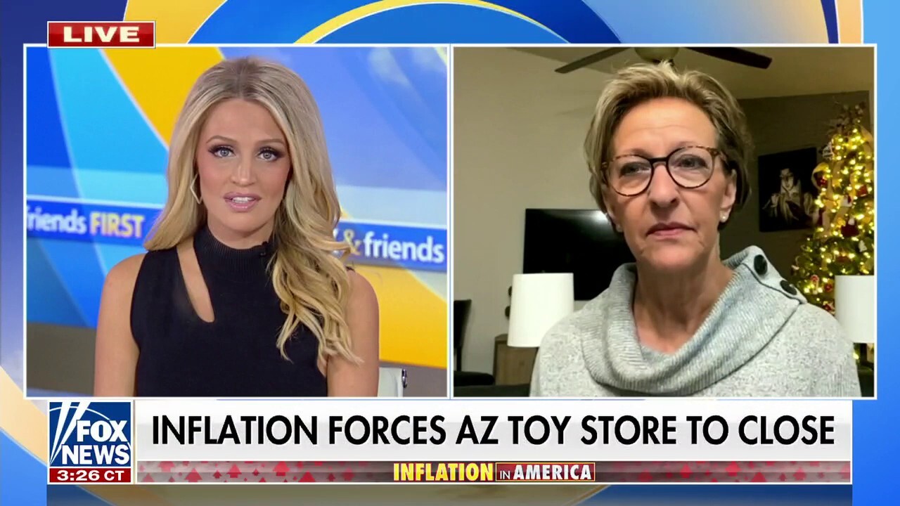 Kidstop Toys & Books owner Kate Tanner joined 'Fox & Friends First' to discuss why she is closing her store after decades in business and how the community is reacting to the news. 