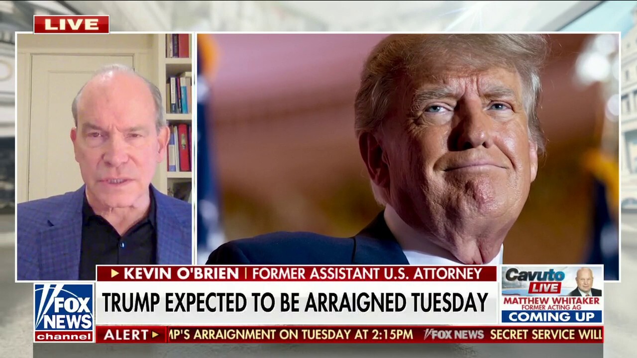 Trump to be arraigned Tuesday, should be ‘uneventful’: Kevin O’Brien