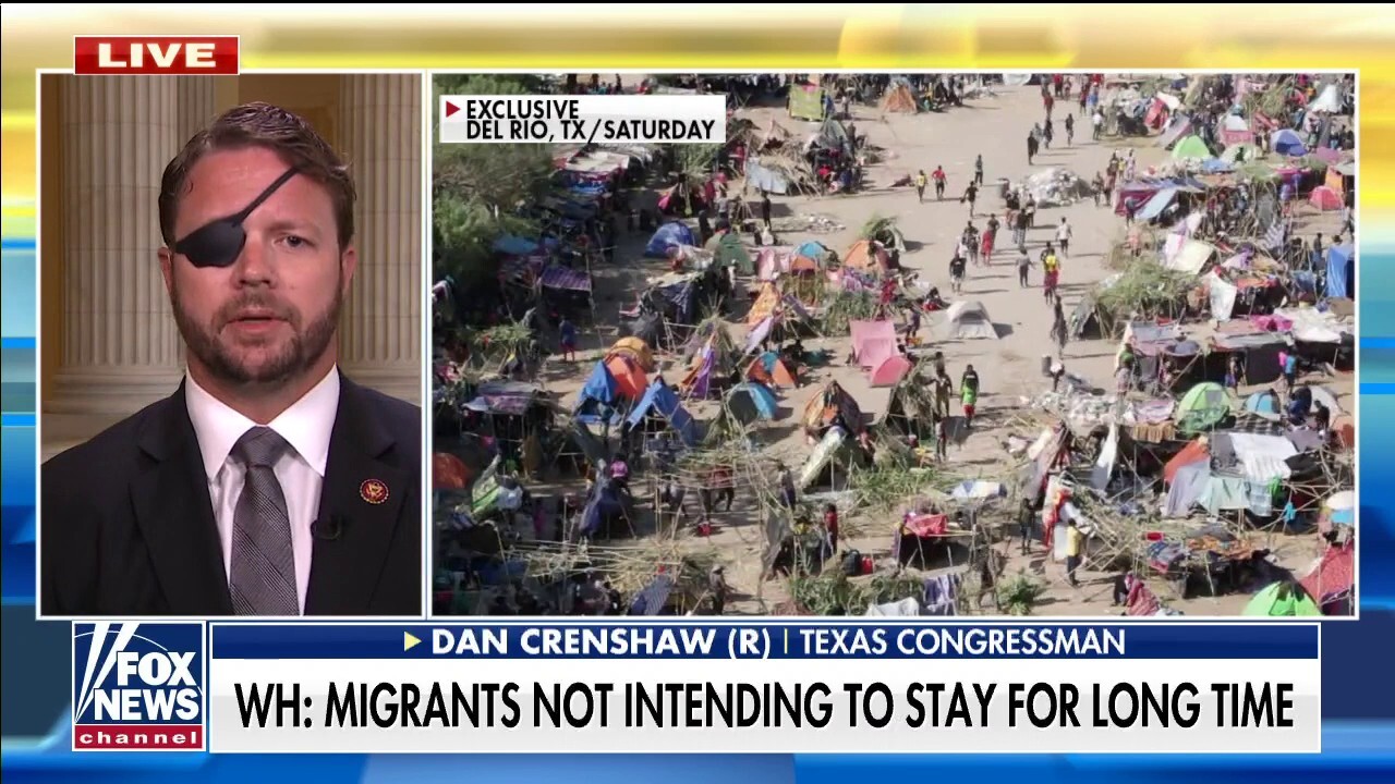 Dan Crenshaw slams Biden for 'egregious dereliction of constitutional duty' as border crisis continues