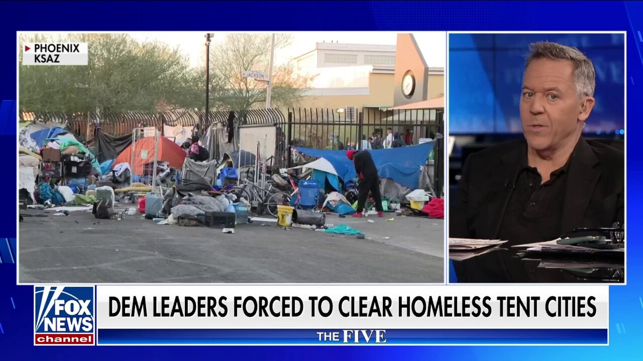 Dem city cracks down on homeless encampment