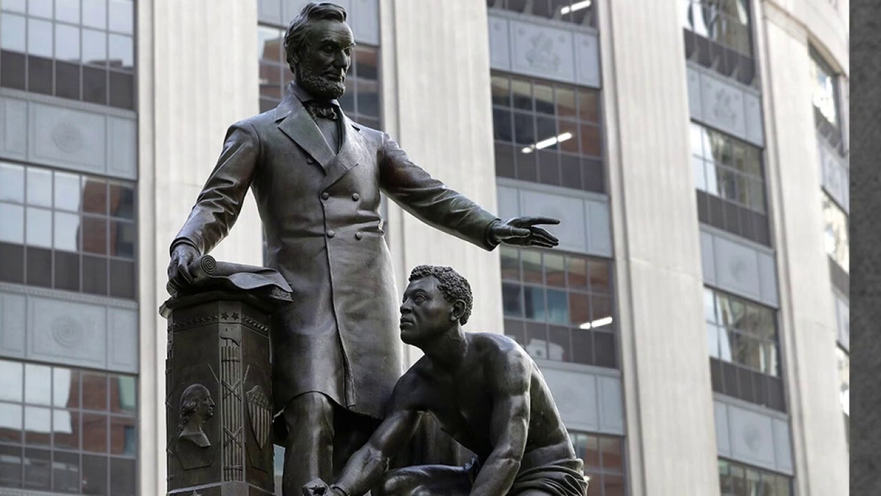 Boston to remove statue of freed slave kneeling before Lincoln